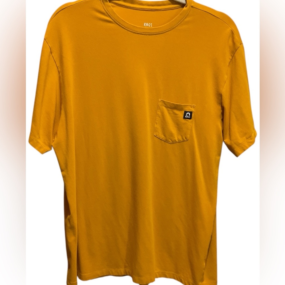 Rags Mens Basic PocketT Shirt